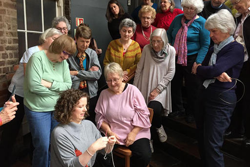 This is Knit Lisa Sisk Knitting Instructor- Knitting Tours of Ireland and Northern Ireland