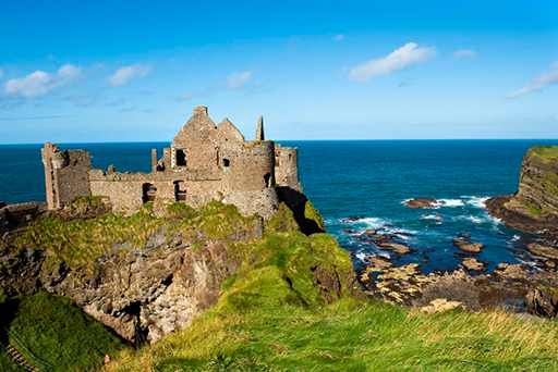 Causeway Coast Dunluce Castle - Knitting Tours of Ireland and Northern Ireland