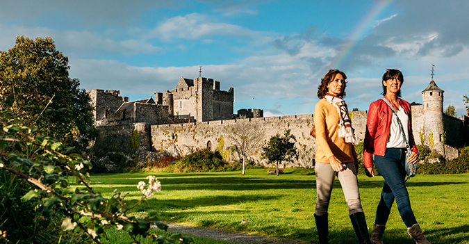 Cahir Castle Tipperary Things to Do - Southwest Ireland Kerry Knitting Retreat