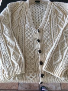 Traditional Aran Knit Sweater