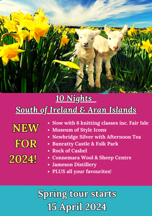 south with aran island knitting tour offer