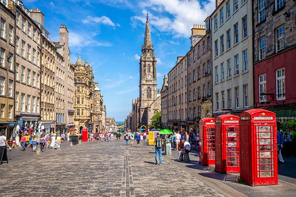 High Street and church spire
