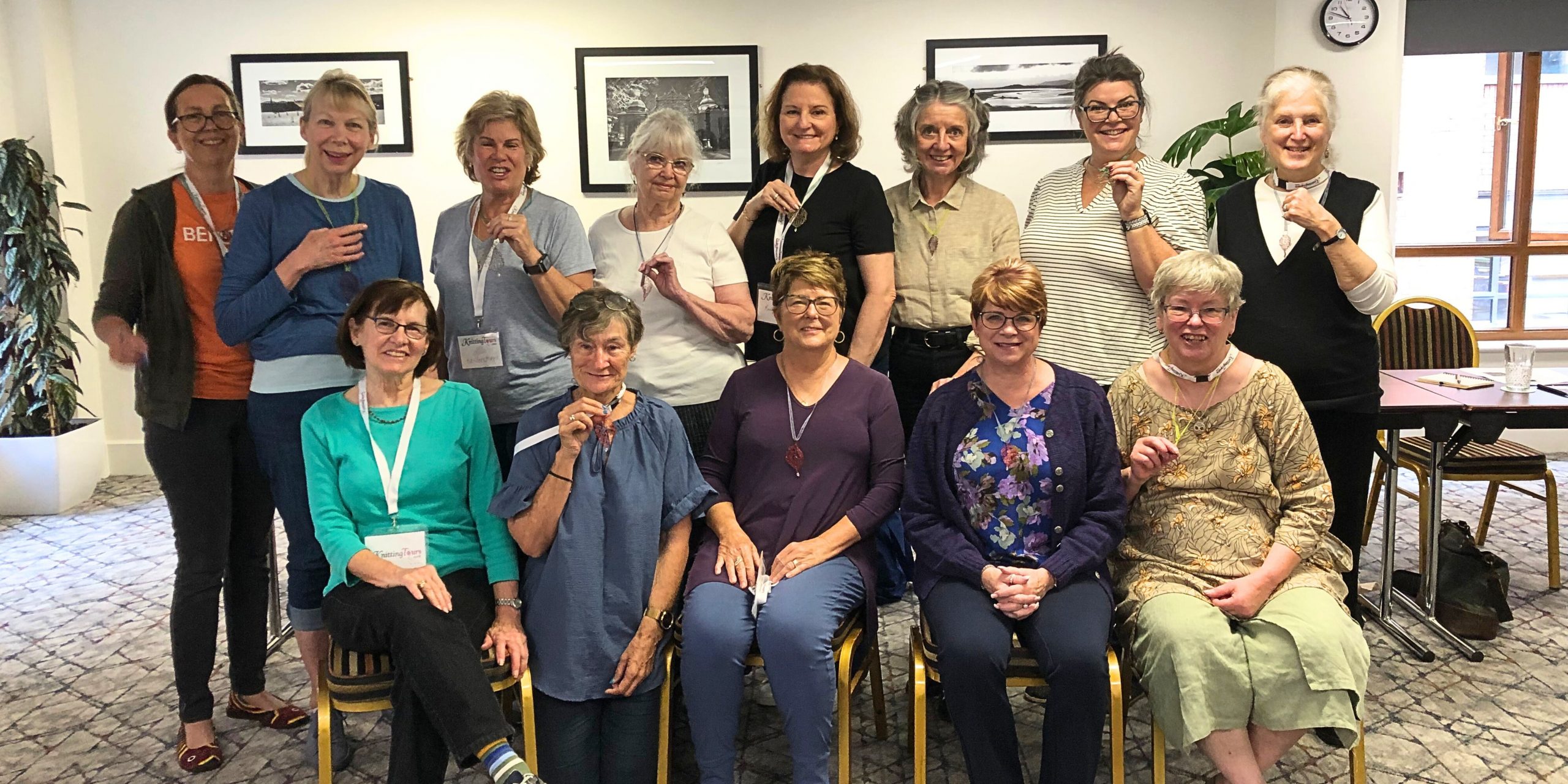 Knitting class