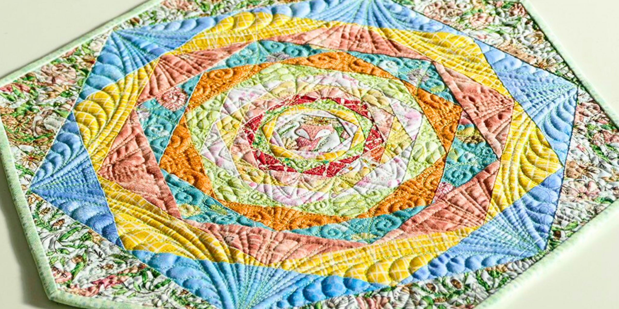 Quilted coaster