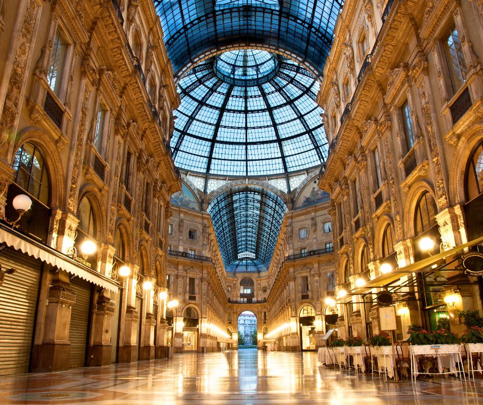 Ornate Shopping Mall