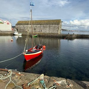 Boat in harbour