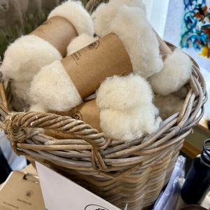 Wool in a basket
